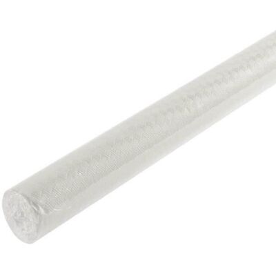 Français - Nappe en rouleau blanc gaufré Toile de lin - 50x1,18m - Lot de 4 - Publicité Français - Nappe en rouleau blanc gaufré Toile de lin - 50x1,18m - Lot de 4 - Publicité