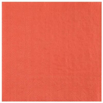 SANTEX 25 Serviettes de table en papier Brique/Terracotta 16.5 x 16.5 cm REF/8083 Orange - Publicité SANTEX 25 Serviettes de table en papier Brique/Terracotta 16.5 x 16.5 cm REF/8083 Orange - Publicité