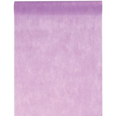 Chemin de table - SANTEX - 5696-16-30 - Intissé - 25 mètres - Parme Violet - Publicité Chemin de table - SANTEX - 5696-16-30 - Intissé - 25 mètres - Parme Violet - Publicité