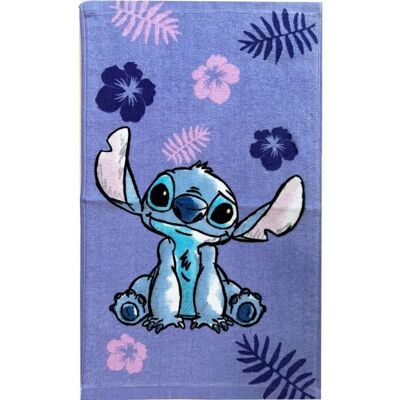 Serviette enfant mains/visage - DISNEY - Lilo et Stitch - 30 x 50 cm - 100% coton - Douce et absorbante Violet - Publicité Serviette enfant mains/visage - DISNEY - Lilo et Stitch - 30 x 50 cm - 100% coton - Douce et absorbante Violet - Publicité