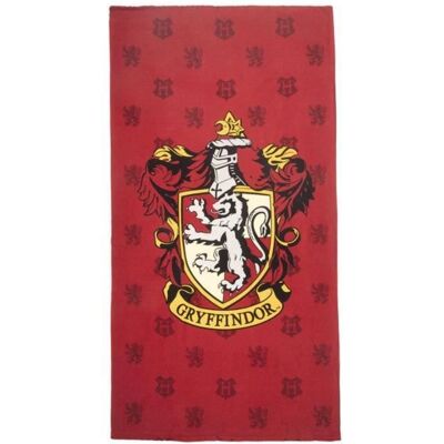 Serviette de plage - HARRY POTTER - Gryffondor - 90x180 cm - Rouge - Lavable Rouge - Publicité Serviette de plage - HARRY POTTER - Gryffondor - 90x180 cm - Rouge - Lavable Rouge - Publicité