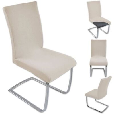 AUTREMENT Housses de chaise lot de 6 housse de chaise extensible housse de chaise élastique couleur beige. Beige - Publicité AUTREMENT Housses de chaise lot de 6 housse de chaise extensible housse de chaise élastique couleur beige. Beige - Publicité