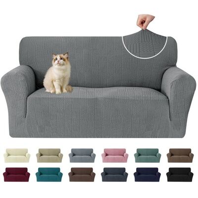 Ystyle Housse Canapé 2 Places Universelle Housse Canape Protection Chat Chiens Griffures Gris Clair Gris - Publicité Ystyle Housse Canapé 2 Places Universelle Housse Canape Protection Chat Chiens Griffures Gris Clair Gris - Publicité