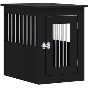 VIDAXL “Winter SaleTOP niche pour chien polyvalente jouerr Noir - Meuble de cage pour chiens noir 45x62x59cm - bois dingénierie PRO68373 Noir - Publicité VIDAXL “Winter SaleTOP niche pour chien polyvalente jouerr Noir - Meuble de cage pour chiens noir 45x62x59cm - bois dingénierie PRO68373 Noir - Publicité