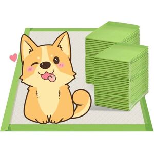 GARDNER PET Lot de 100 Alèses Jetables Pour Chiot 56x56cm Tapis Educateur Chiot Super Absorbant Extra Épais Anti-Fuites Bord Séchage Rapide Vert - Publicité GARDNER PET Lot de 100 Alèses Jetables Pour Chiot 56x56cm Tapis Educateur Chiot Super Absorbant Extra Épais Anti-Fuites Bord Séchage Rapide Vert - Publicité