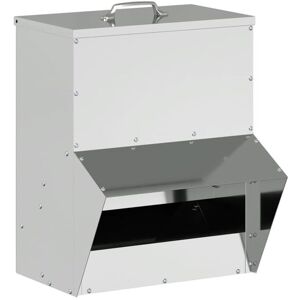 Mangeoire pour poules en acier galvanisé - vidaXL - Argent - 35x205x435 cm - 34 kg - Durable - Publicité Mangeoire pour poules en acier galvanisé - vidaXL - Argent - 35x205x435 cm - 34 kg - Durable - Publicité