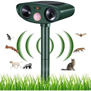 MAISONORA Répulsif Chat Ultrason Solaire Extérieur Détecteur Mouvement Anti Chat Chien Renard Rat Oiseau Jardin Terrasse - Publicité MAISONORA Répulsif Chat Ultrason Solaire Extérieur Détecteur Mouvement Anti Chat Chien Renard Rat Oiseau Jardin Terrasse - Publicité