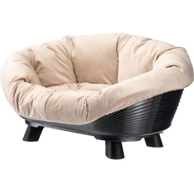 FERPLAST SOFA THRONE 4 - Lit pour chats et petits chiens - Noir - Publicité FERPLAST SOFA THRONE 4 - Lit pour chats et petits chiens - Noir - Publicité