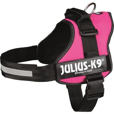 JULIUS K9 Harnais Power Julius-K9 - 3 - XL : 82-118 cm-50 mm - Fuschia - Pour chien - Publicité JULIUS K9 Harnais Power Julius-K9 - 3 - XL : 82-118 cm-50 mm - Fuschia - Pour chien - Publicité