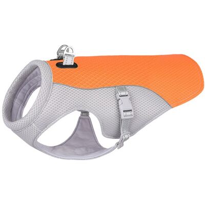 ZEAICOS Gilet rafraîchissant pour animaux de compagnie gilet réfléchissant pour chien veste rafraîchissante pour lété Label Orange - Publicité ZEAICOS Gilet rafraîchissant pour animaux de compagnie gilet réfléchissant pour chien veste rafraîchissante pour lété Label Orange - Publicité