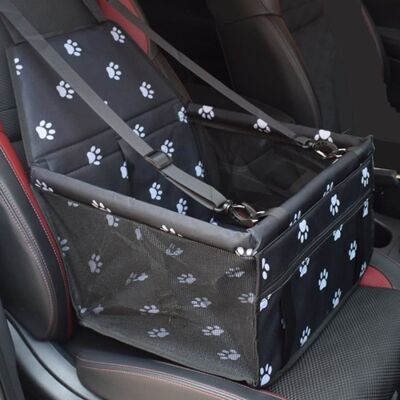 FONDUPIN Panier De Transport Siège Portable Voiture Pour ChienÉtanche RespirantSac De Protection Sécurité Transporteur Voyage-Noir Noir - Publicité FONDUPIN Panier De Transport Siège Portable Voiture Pour ChienÉtanche RespirantSac De Protection Sécurité Transporteur Voyage-Noir Noir - Publicité