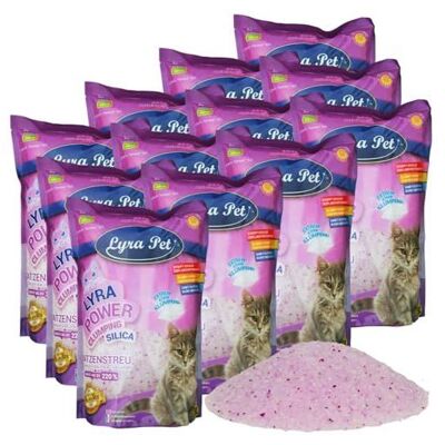 Litière pour Chat - Lyra Pet - Power Agglomérante Silica - Neutralise Odeurs - Sans Poussière - Publicité Litière pour Chat - Lyra Pet - Power Agglomérante Silica - Neutralise Odeurs - Sans Poussière - Publicité