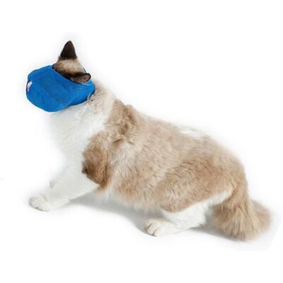 Muselières pour chats - SURENHAP - Maille respirante - Réglables - Accessoires essentiels Blanc - Publicité Muselières pour chats - SURENHAP - Maille respirante - Réglables - Accessoires essentiels Blanc - Publicité