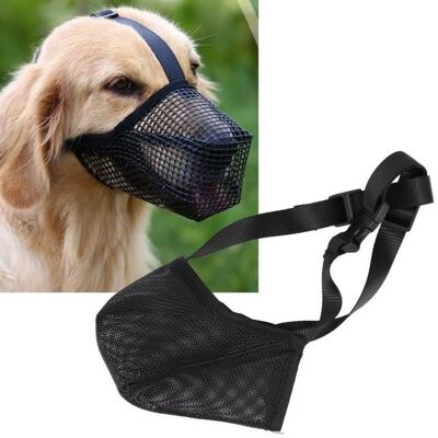 VINGVO Museau de Souple Muselière pour Chiens Ajustement Sûr ConfortablePrévenir Les morsures DQFRANCE - Publicité VINGVO Museau de Souple Muselière pour Chiens Ajustement Sûr ConfortablePrévenir Les morsures DQFRANCE - Publicité
