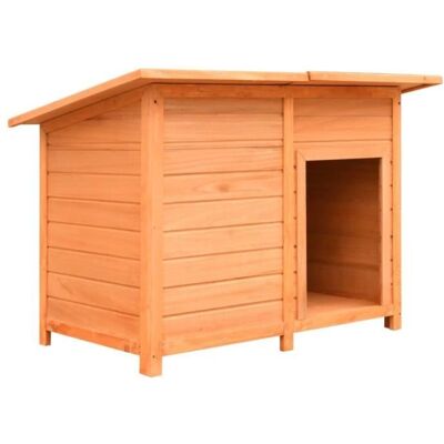 vidaXL Cage pour chiens Bois massif pin et sapin 120x77x86 cm - Cage pour chiens - Publicité vidaXL Cage pour chiens Bois massif pin et sapin 120x77x86 cm - Cage pour chiens - Publicité