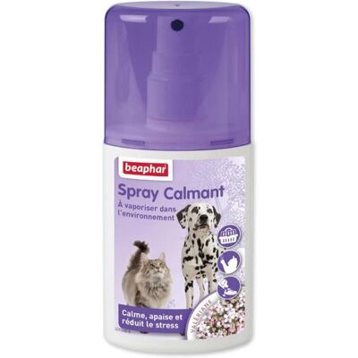 Beaphar – NO Stress – Spray calmant à la Valériane pour Chat et Chien – Flacon 125 ML – 5 Heures daction - Publicité Beaphar – NO Stress – Spray calmant à la Valériane pour Chat et Chien – Flacon 125 ML – 5 Heures daction - Publicité