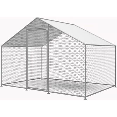 Habitat Et Jardin Enclos à Poules - 6 m², Acier Galvanisé, Toit Imperméable - Publicité Habitat Et Jardin Enclos à Poules - 6 m², Acier Galvanisé, Toit Imperméable - Publicité