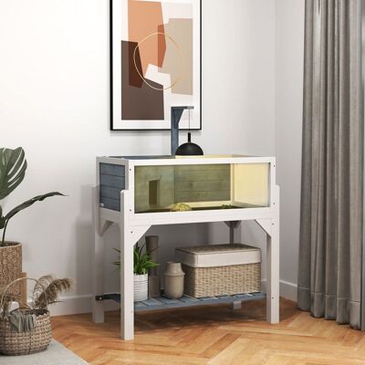 Generic Maison pour tortues terrarium tortue terrestre sur pieds 2 zones toit ouvrant zone interactive 845 x 475 x 90 cm gris Gris - Publicité Generic Maison pour tortues terrarium tortue terrestre sur pieds 2 zones toit ouvrant zone interactive 845 x 475 x 90 cm gris Gris - Publicité