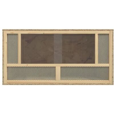 Terrarium en bois dingénierie ZERODIS - 80x40x40 cm - pour reptiles Blanc - Publicité Terrarium en bois dingénierie ZERODIS - 80x40x40 cm - pour reptiles Blanc - Publicité