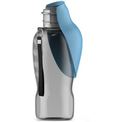 AIORBER Gourde d’eau portable chien 800ml anti-fuite pliable large ouverture ABS qualité alimentaire abreuvoir voyage animaux,bleu - Publicité AIORBER Gourde d’eau portable chien 800ml anti-fuite pliable large ouverture ABS qualité alimentaire abreuvoir voyage animaux,bleu - Publicité