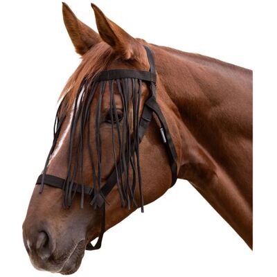 Licol de pâturage avec franges anti-mouches pour cheval Waldhausen - noir - Noir - XFull Noir - Publicité Licol de pâturage avec franges anti-mouches pour cheval Waldhausen - noir - Noir - XFull Noir - Publicité