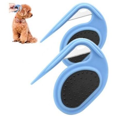 Peigne démêlant - Multifonctionnel - Pour chiens et chats - Élimination des nœuds - Design léger - Pratique - Publicité Peigne démêlant - Multifonctionnel - Pour chiens et chats - Élimination des nœuds - Design léger - Pratique - Publicité