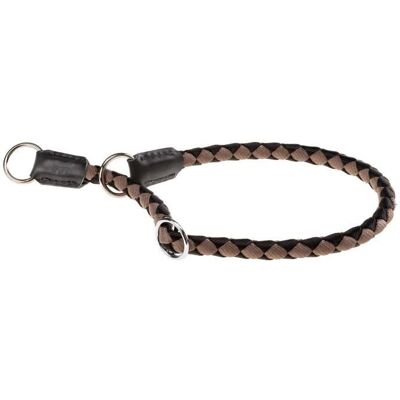 Ferplast colliers à glissière pour chiens Twist 60 cm de nylon noir/marron - Publicité Ferplast colliers à glissière pour chiens Twist 60 cm de nylon noir/marron - Publicité