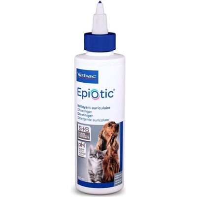 Virbac Epi-otic - Nettoyant auriculaire pour animaux - Pack 2 x 125 ml - Publicité Virbac Epi-otic - Nettoyant auriculaire pour animaux - Pack 2 x 125 ml - Publicité