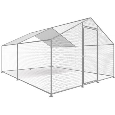 HABITAT ET JARDIN Gallinero 12 m² Maille Métallique Acier Galvanisé - Publicité HABITAT ET JARDIN Gallinero 12 m² Maille Métallique Acier Galvanisé - Publicité