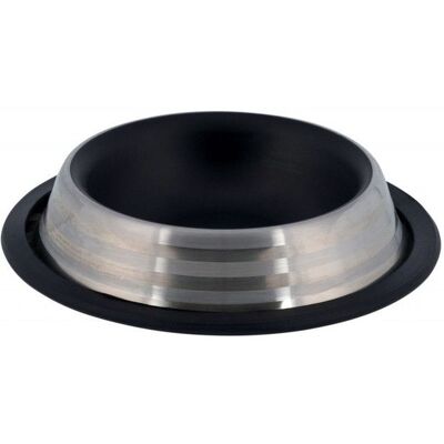 Ecuelle en acier inox 0.45 litre ø 19 cm gamelle pour chien - Trixie Noir - Publicité Ecuelle en acier inox 0.45 litre ø 19 cm gamelle pour chien - Trixie Noir - Publicité