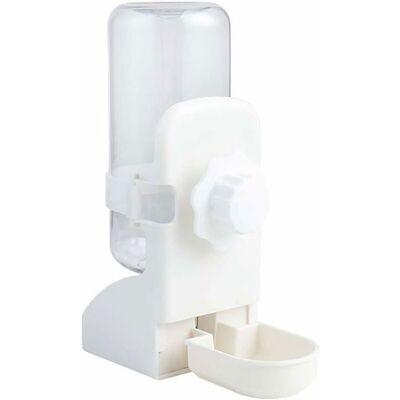 CD-71-LUO Distributeur eau suspendu – 500ml PP sans BPA – Pour lapin cobaye furet – Blanc Blanc - Publicité CD-71-LUO Distributeur eau suspendu – 500ml PP sans BPA – Pour lapin cobaye furet – Blanc Blanc - Publicité