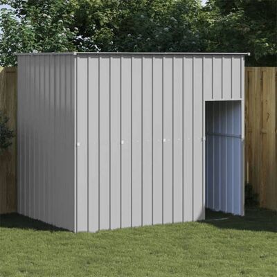 Maison pour Chiens vidaXL - Acier Galvanisé, Gris Clair, 214x153x181 cm - Maison pour Chiens - Publicité Maison pour Chiens vidaXL - Acier Galvanisé, Gris Clair, 214x153x181 cm - Maison pour Chiens - Publicité