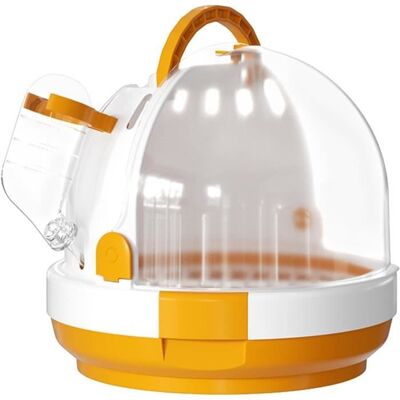 Transporteur de voyage pour oiseaux - B - Cage transparente et respirante - Petit - Extérieur - Oiseau exotique - Publicité Transporteur de voyage pour oiseaux - B - Cage transparente et respirante - Petit - Extérieur - Oiseau exotique - Publicité