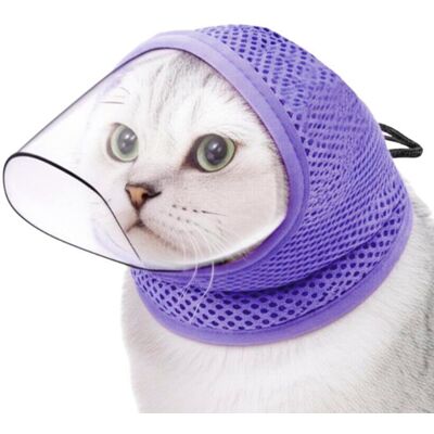 S'AGRANDIR Muselière pour chat – Muselière respirante douce et résistante aux morsures – Muselière pour la maison - Publicité S'AGRANDIR Muselière pour chat – Muselière respirante douce et résistante aux morsures – Muselière pour la maison - Publicité