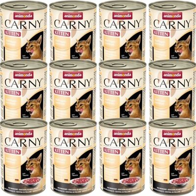 Animonda Carny Chaton Bœuf avec Volaille - Nourriture humide pour chats - 400g - Publicité Animonda Carny Chaton Bœuf avec Volaille - Nourriture humide pour chats - 400g - Publicité