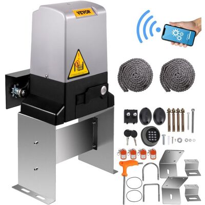 Ouvre-Porte Coulissant - VEVOR - Automatique 1497 kg 4 télécommande et contrôle APPdistance de la télécommande 70 m - Publicité Ouvre-Porte Coulissant - VEVOR - Automatique 1497 kg 4 télécommande et contrôle APPdistance de la télécommande 70 m - Publicité