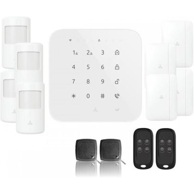 LIFEBOX Alarme maison wifi et gsm 4G sans fil connectée Casa- kit 4 - Publicité LIFEBOX Alarme maison wifi et gsm 4G sans fil connectée Casa- kit 4 - Publicité