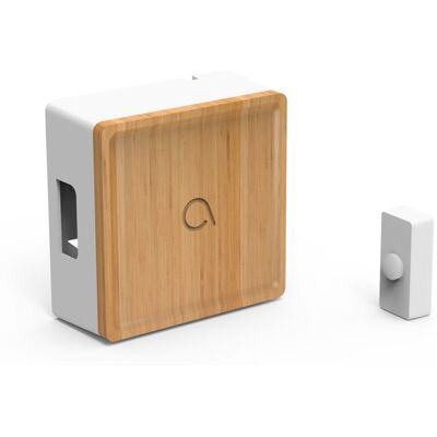 Carillon filaire écoconçu Bamboo - Avidsen - 102506 - Bois de bambou - Plastique recyclé - Volume réglable - Publicité Carillon filaire écoconçu Bamboo - Avidsen - 102506 - Bois de bambou - Plastique recyclé - Volume réglable - Publicité