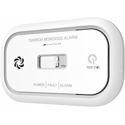 Détecteur de monoxyde de carbone - VisorTech - COM-180 - Écran LCD - Alarme 85 dB - Sans fil - Publicité Détecteur de monoxyde de carbone - VisorTech - COM-180 - Écran LCD - Alarme 85 dB - Sans fil - Publicité