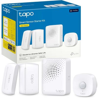 Kit capteurs connectés - TP-LINK - Tapo T30 KIT - Détection de mouvement - Installation facile - Intérieur - Publicité Kit capteurs connectés - TP-LINK - Tapo T30 KIT - Détection de mouvement - Installation facile - Intérieur - Publicité