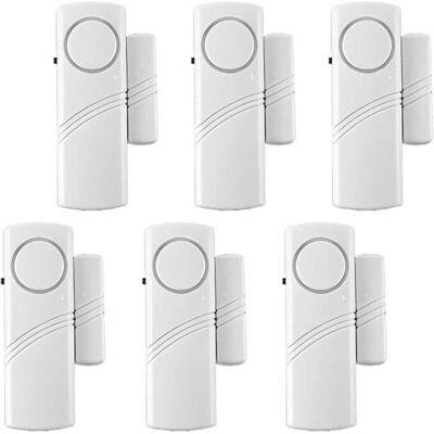 MHY® - Ensemble de 6 alarmes de porte et fenêtre détecteur dintrusion magnétique 120 dB pour la sécurité des enfants la sécurit - Publicité MHY® - Ensemble de 6 alarmes de porte et fenêtre détecteur dintrusion magnétique 120 dB pour la sécurité des enfants la sécurit - Publicité
