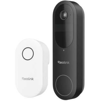 Interphone - Reolink Sonnette Vidéo Batterie 2K sans Fil Wi-Fi Vue Tête aux Pieds Détection Intelligente Chime Inclus - Publicité Interphone - Reolink Sonnette Vidéo Batterie 2K sans Fil Wi-Fi Vue Tête aux Pieds Détection Intelligente Chime Inclus - Publicité