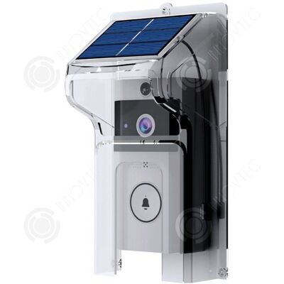 EINNENFFER 1 Sonnette sans fil Alimentation solaire Caméra HD 720x1280 Interphone vocal Wi-Fi 2.4G Détection PIR Extérieur . Publicité EINNENFFER 1 Sonnette sans fil Alimentation solaire Caméra HD 720x1280 Interphone vocal Wi-Fi 2.4G Détection PIR Extérieur . Publicité