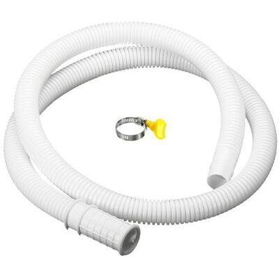 PEYSAITR Pièce detachée climatisation SOURCING MAP 1Pcs Universel Drainage Tuyau 16mm ID 1m avec Pince pour AC Unités Lave-linge Blanc Blanc - Publicité PEYSAITR Pièce detachée climatisation SOURCING MAP 1Pcs Universel Drainage Tuyau 16mm ID 1m avec Pince pour AC Unités Lave-linge Blanc Blanc - Publicité