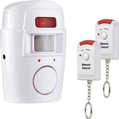 KERUI - Alarme Sans Fil Détecteur de mouvement Infrarouge sécurité Maison + 2 Telecommandes - Publicité KERUI - Alarme Sans Fil Détecteur de mouvement Infrarouge sécurité Maison + 2 Telecommandes - Publicité