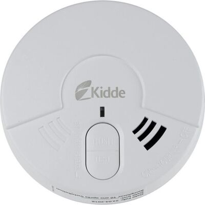 Kidde Détecteur de fumée - 5Y29 - Sans fil - Pile - Blanc - Publicité Kidde Détecteur de fumée - 5Y29 - Sans fil - Pile - Blanc - Publicité
