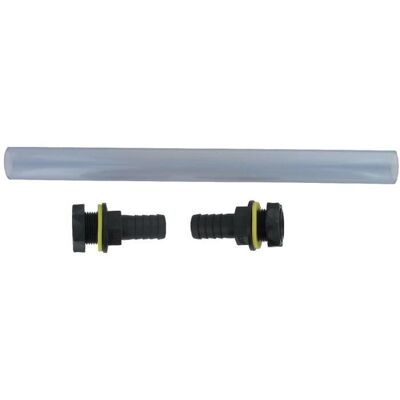 SANS Kit de jumelage pour récupérateur deau - EDA - Eda - 2 embouts 3/4 gaz - Tuyau 32 cm - Transparent Blanc - Publicité SANS Kit de jumelage pour récupérateur deau - EDA - Eda - 2 embouts 3/4 gaz - Tuyau 32 cm - Transparent Blanc - Publicité