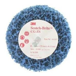 Brosse 3M scotch-brite CG-ZS diamètre 75 mm x 1 - Publicité Brosse 3M scotch-brite CG-ZS diamètre 75 mm x 1 - Publicité