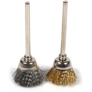 SoarUp 36 pcs Brosse Circulaire à Fils en Laiton Brosse Métallique pour Poncer Ponçage Métal Visseuse Perceuse. Publicité SoarUp 36 pcs Brosse Circulaire à Fils en Laiton Brosse Métallique pour Poncer Ponçage Métal Visseuse Perceuse. Publicité