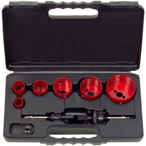 KSTOOLS Coffret de scies cloches - KS TOOLS - 8 pcs - HSS Bi-Métal - Résistantes - Gris Gris - Publicité KSTOOLS Coffret de scies cloches - KS TOOLS - 8 pcs - HSS Bi-Métal - Résistantes - Gris Gris - Publicité